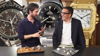 Watch Talk  Vintage Watch Dealer and Expert Eric Wind of Wind Vintage [upl. by Oberg551]