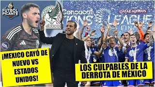 ESTADOS UNIDOS tricampeón de Concacaf Nations League MÉXICO LO TUVO CUESTA ARRIBA  Futbol Picante [upl. by Meingoldas]