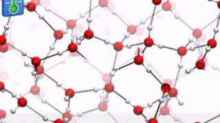 Water freezing at the molecular level [upl. by Sokim]