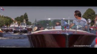 Wooden Boat Event 2014 Boesch Riva Netherlands [upl. by Nytsud]