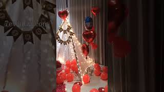 Birthday room decoration Canopy room decoration floor Canopy Decoration Cabana decoration [upl. by Nhguav]