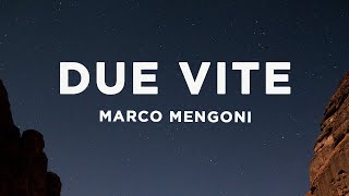 Marco Mengoni  Due Vite LyricsTesto Eurovision 2023 [upl. by Drazze145]