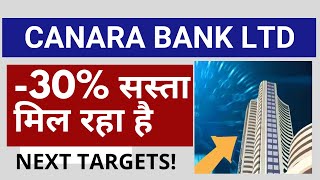 Canara bank share latest news  canara bank share price  Canara Bank Target [upl. by Weismann55]