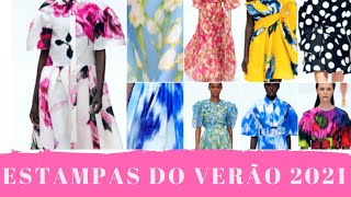 10 ESTAMPAS TENDÊNCIAS DO VERÃO 2021 [upl. by Laise]