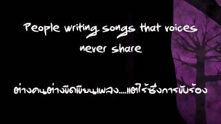 Sounds of Silence lyrics แปลไทย [upl. by Fanni99]