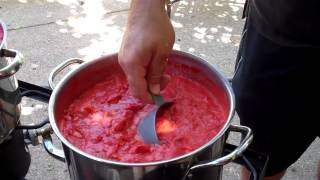 Quick amp Easy Canning of Tomato Sauce [upl. by Imar]