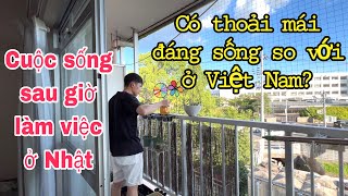 Cuộc Sống Sau Khi Tan Làm Ở Nhật  Thoải Mái Và Đáng Sống Như Thế Nào 4mi vlogs [upl. by Pearline254]