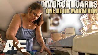 Hoarders DIVORCE Hoards  OneHour Compilation  AampE [upl. by Conley]