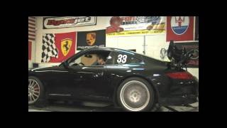 Porsche 997 Carrera with Fabspeed GT3 Conversion Kit Dyno Run [upl. by Atsirc]