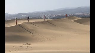 Gran Canaria Dunas de Maspalomas  Amazing View [upl. by Dlaner573]