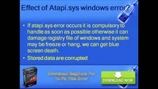 Easily remove Atapisys windows error [upl. by Laurentia608]