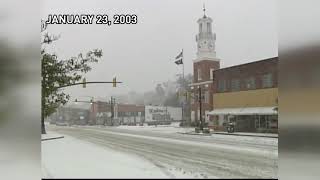 January 23 2003 South Carolina Snow [upl. by Eramat190]