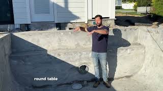 Gunite Pool Construction [upl. by Weatherby]