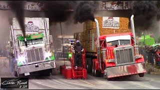 Great Lakes Big Rig Challenge 2019 Loaded Drag Racing Compilation [upl. by Chiang]