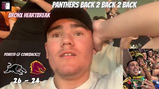 3PEAT PANTHERS  Penrith Panthers vs Brisbane Broncos NRL 2023 Grand Final Match Vlog [upl. by Yrek49]