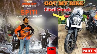 FINALLY GOT MY BIKE amp All Set For KTM PROXP SPITI Adventure Tour 2022  Im Vlogger For The Trip 🔥 [upl. by Erlinna320]