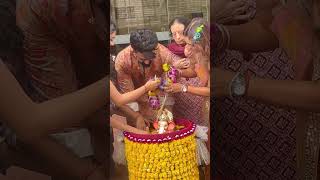 Actor Manish Paul immersed Bappa manishpaul ganpativisarjan [upl. by Nolyaj]