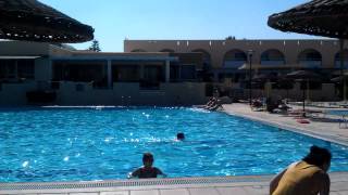 Achilleas Eurovillage beach hotel 4  Kos Greece  pool and bar [upl. by Jerri]