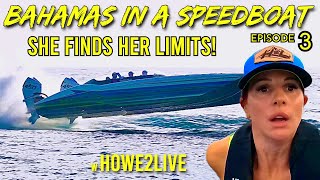 Miami to Bahamas in a Speedboat Episode 3 Howe2Live Bimini To Chub Cay [upl. by Alaekim34]