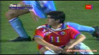 Chile 1  0 Uruguay 1996  Eliminatorias Francia 1998 [upl. by Lenno]