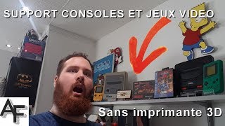 Mettre en VALEUR sa COLLECTION RETROGAMING AVEC CES SUPPORTS [upl. by Eirrac]