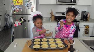 Malaika amp Mecca Makes Mini Pecan Tarts [upl. by Veedis]