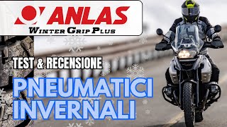 ANLAS WINTER GRIP PLUS LE GOMME TERMICHE SULLA MOTO SERVONO🤔🤔 [upl. by Armyn]