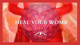 Womb Healing Meditation  Heal And Connect To Your Sacred Yoni [upl. by Neeka]