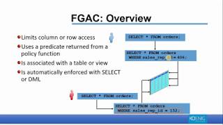 Oracle 12c Fine Grained Access Control [upl. by Iolanthe]