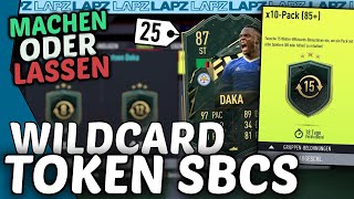 FIFA 22 WILDCARD TOKEN SBCs😍 Die beste Wahl für deinen Verein🔥 Machen oder Lassen [upl. by Atteinotna341]