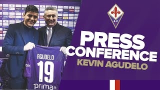 WELCOME KEVIN  Agudelo joins Fiorentina  The press conference [upl. by Atal347]