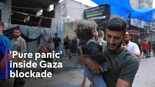 Inside the Gaza siege  an eyewitness report [upl. by Gratiana429]