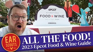 ALL THE FOOD Our Ultimate Guide to the 2023 Epcot Food and Wine Festival Reviews Tips amp Top Picks [upl. by Reniti346]