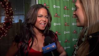 Christina Milian Interview Christmas Cupid [upl. by Ollehto]