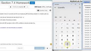 Using bootstrap methods to construct a mean confidence interval estimate [upl. by Daniala546]