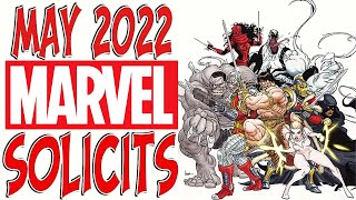 Marvel Solicitations For May 2022 SpiderMan Avengers Moon Knight XMen [upl. by Annaoj]