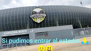 increíble en muy mal estado el ESTADIO de JAGUARES de Chiapas [upl. by Nerw]