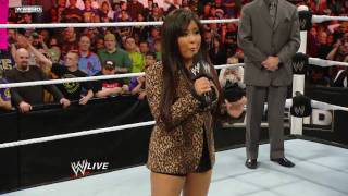 Raw Trish Stratus vs Vickie Guerrero [upl. by Nocam]