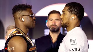 ANTHONY JOSHUA VS FRANCIS NGANNOU  KNOCKOUT CHAOS PRELIMS live boxing joshua ngannou [upl. by Sykes]