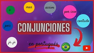 CONJUNCIONES EN PORTUGUÉS  CONJUNÇÕES COORDENATIVAS [upl. by Ahsiat]