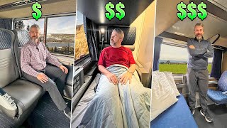 3 DAY Amtrak Sleeper Train COACH ROOMETTE amp BEDROOM Tested [upl. by Craig]