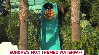 WaterWorld WaterPark Ayia Napa Cyprus [upl. by Anahpets]