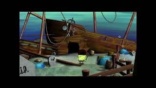 Spongebob SquarePants Battle for Bikini Bottom  Flying Dutchmans Graveyard No Commentary 2003 [upl. by Stephanus510]