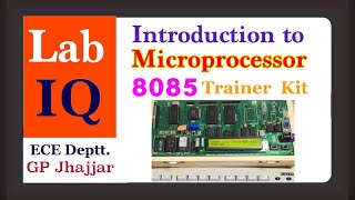 1 8085 Microprocessor trainer kit M85OX  TECH GURUKUL by Dinesh Arya [upl. by Yrok873]