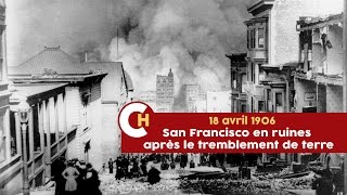 Tremblement de terre San Francisco 1906 [upl. by Ainafetse136]