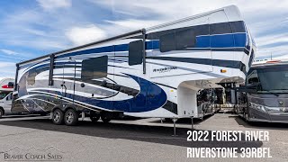 2022 Forest River Riverstone 39RBFL  Luxury 5th Wheel [upl. by Ciapas]