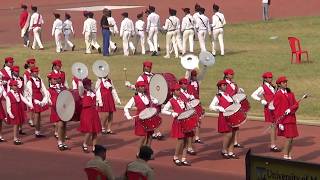 Gloria Convent High School March past 25th November 2018 [upl. by Yattirb231]