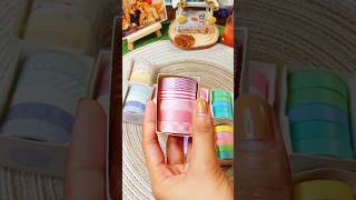 Unboxing Colorful Washi Tapes shorts [upl. by Asiuqram362]