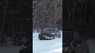 Off Road Subaru Crosstrek Recovery in Deep Snow [upl. by Rick693]