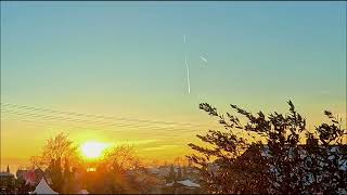 Sonnenuntergang in Meersburg am Bodensee 35 Minuten komprimiert auf 1 Minute und 25 Sekunden [upl. by Hawley225]